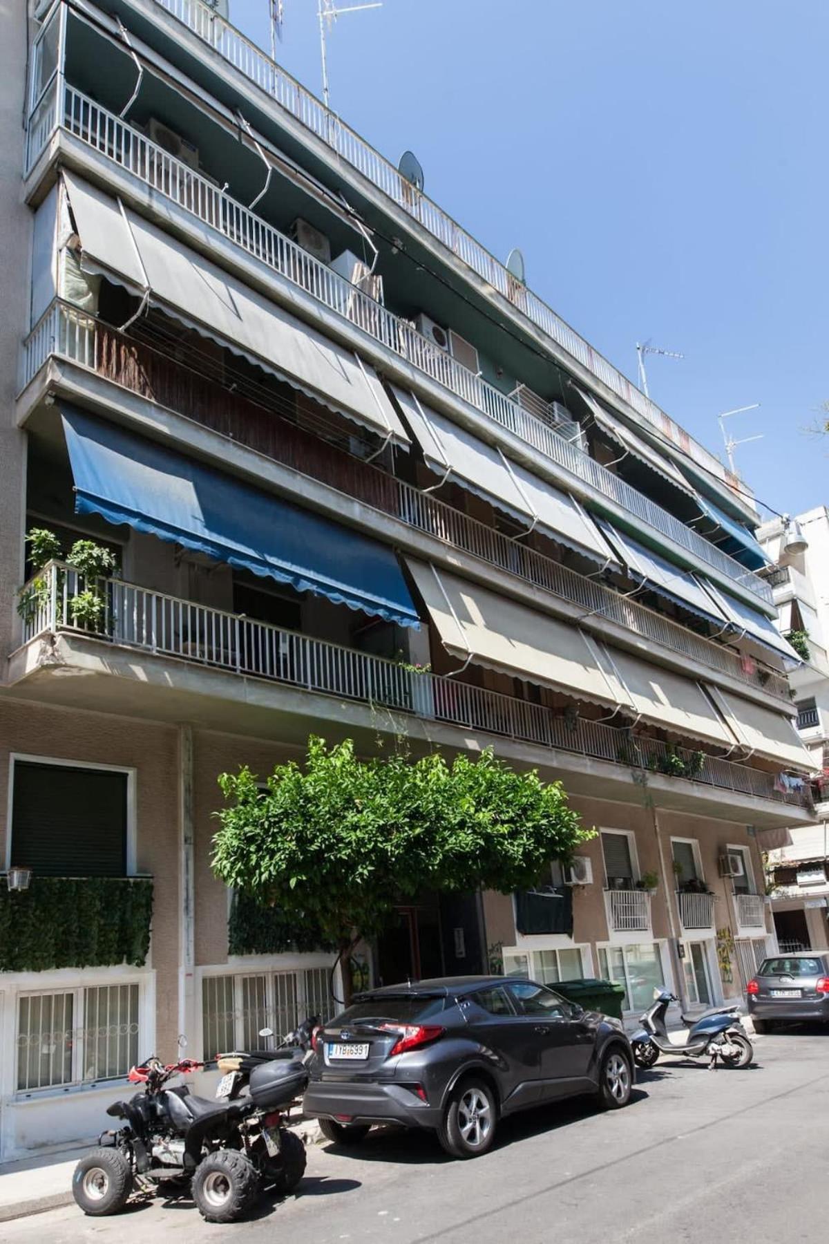 Brand New 2 Bedroom Haven Apt In Galatsi Atenas Exterior foto